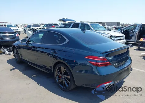 2022 Genesis G70 3.3T Rwd z USA, uszkodzony, nr VIN KMTG54TE4NU099048